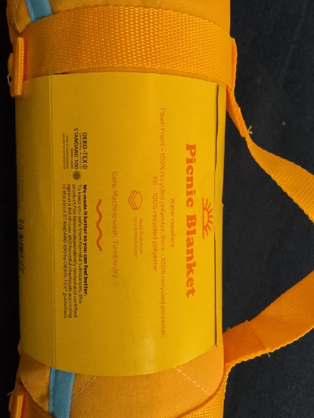 NWT Target Sun Squad Round Picnic Blanket - SummerTime